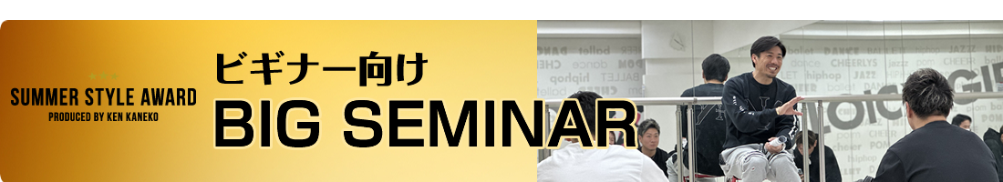 ビギナー向け BIG SEMINAR